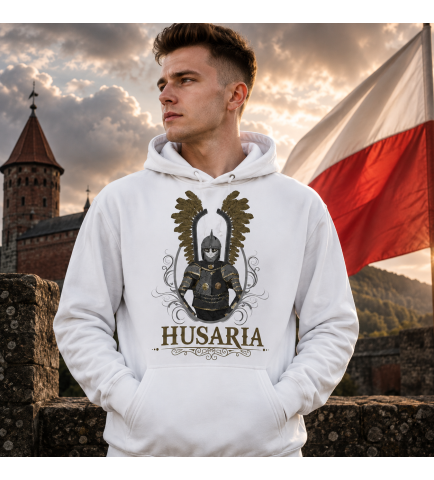 BLUZA Z KAPTUREM HUSARIA